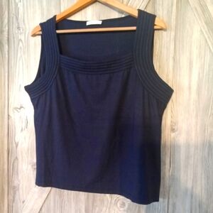 Precis Navy Stretch Suitwear Top XL